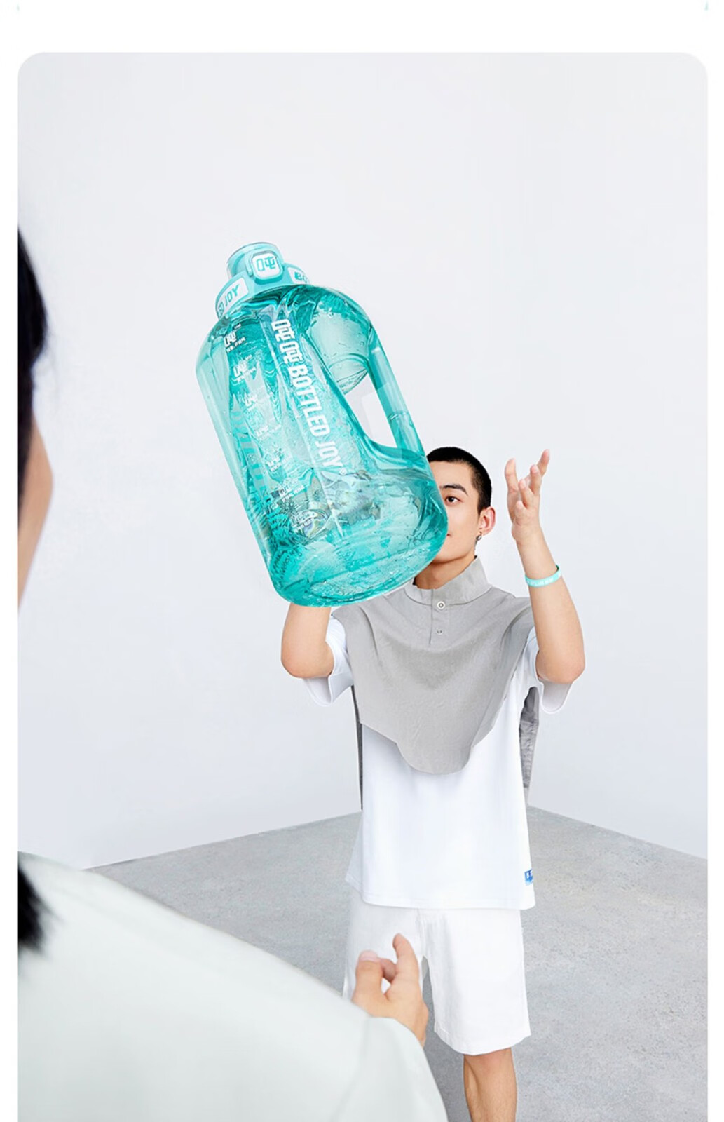 bottled joy 王一博同款吨吨桶运动健身水壶墩墩顿顿桶水瓶大肚大容量