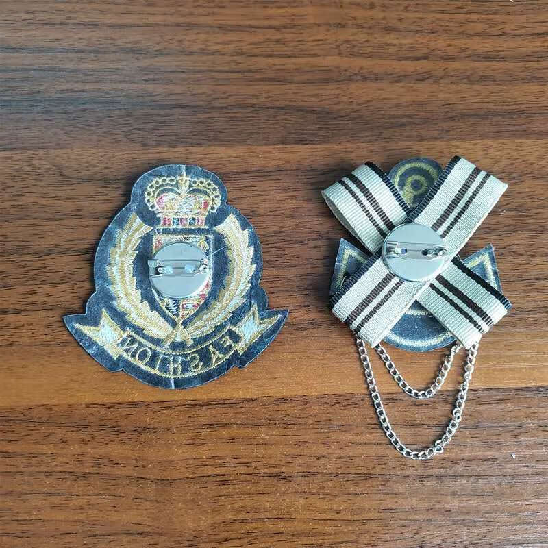 jk徽章别针dk日系制服胸针ins风刺绣复古闺蜜动漫可爱学生胸章女航行