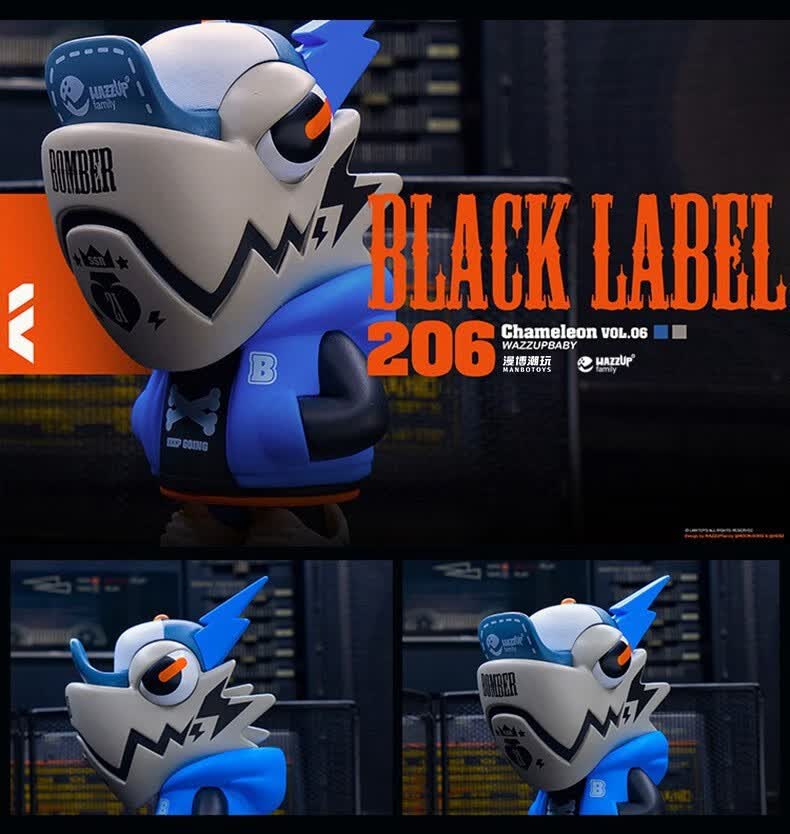 变色龙6代第六梦想新大陆盲盒lamtoys潮玩仔街头脏辫手办摆件男生礼物