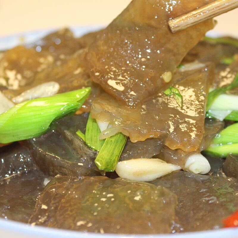 河北邯郸特产五香手工红薯粉条皮渣焖子农家现做新鲜400g 400g *1袋