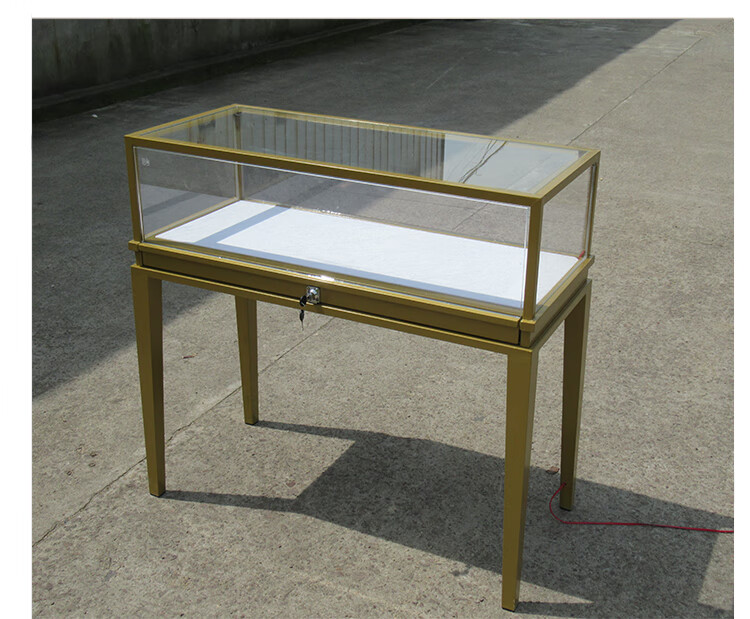 木石村居壹号 奢侈品珠宝展示柜首饰饰品柜柜台陈列架金属玻璃柜子