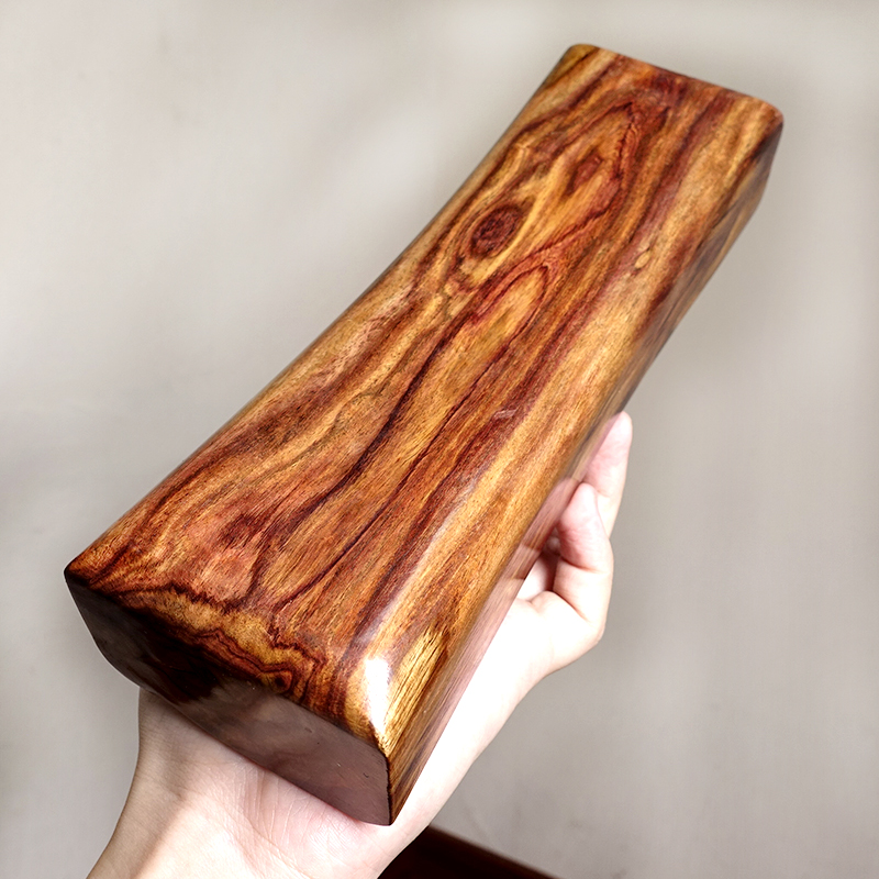 海南黄花梨木料老料正宗海南木枕头海黄原材家用凉席枕夏日凉枕养生枕