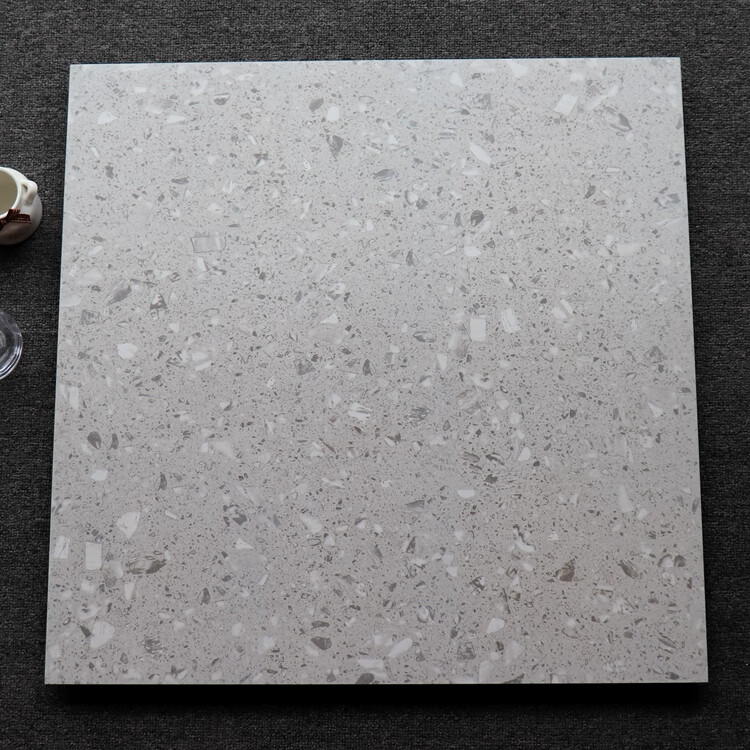 灰色水磨石瓷砖600x600客厅餐厅防滑地砖800x800彩色工程仿古墙砖款式