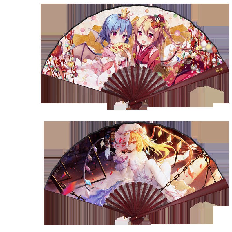 【退货包运费】动漫周边天官赐福竹木绢布夏季学生清凉折扇刺客伍六七