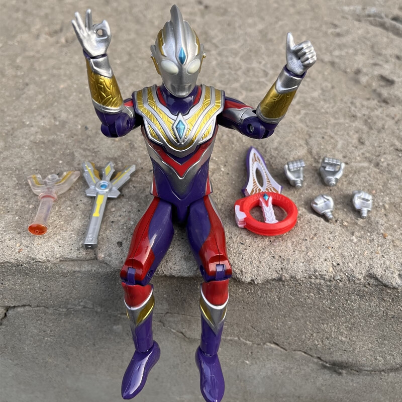 特利迦奥特曼超可动shf复合型人偶戴卡闪耀迪迦黄金赛罗麦奈克瑟斯act