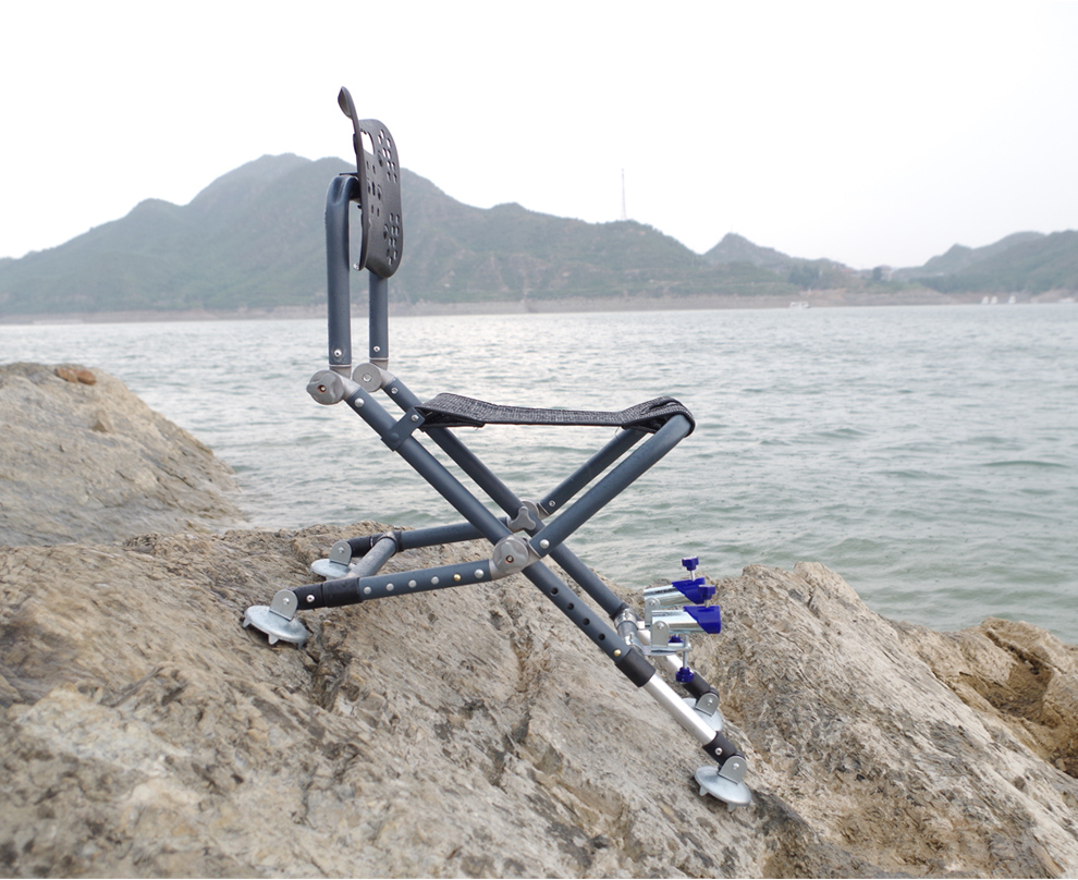 钓哈哈铝合金多功能加厚折叠钓椅便携钓鱼椅全地形钓椅台钓椅轻便钓鱼