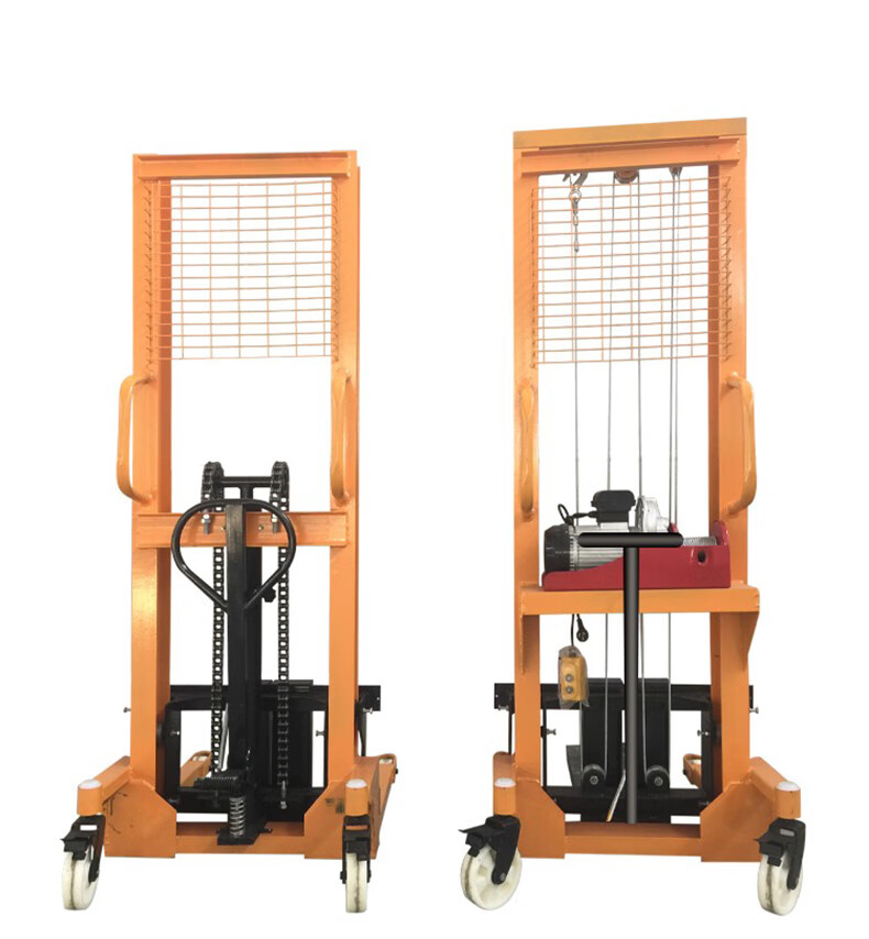 电动叉车液压车起重机升降机手动搬运升降堆高车升降机升降叉车装卸车