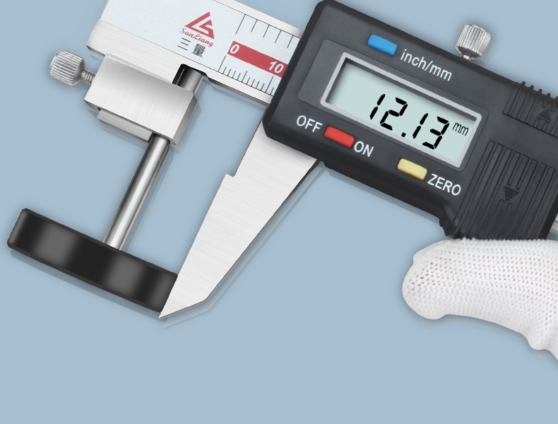 三量管壁厚数显卡尺0-150mm 壁厚卡尺数显游标卡尺 量程0-150mm【图片