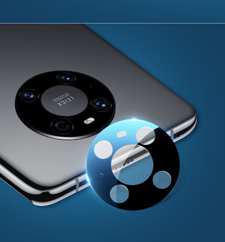 typegorilla蓝猩华为mate40pro镜头膜手机全覆盖后置摄像头钢化保护