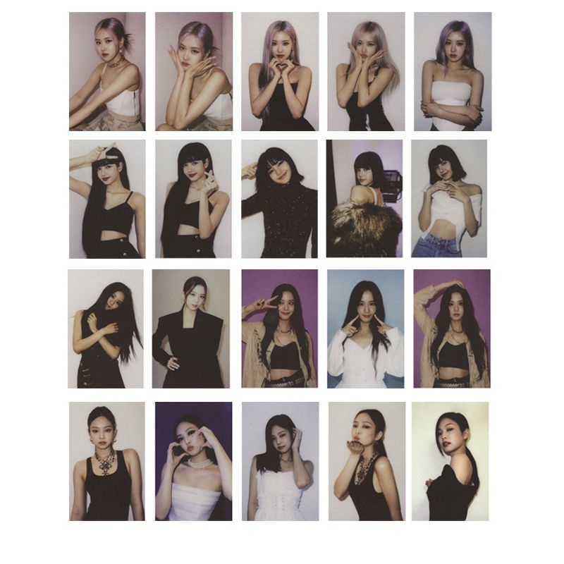 blackpink小卡 blackpink周边正规一辑thealbum同款专辑小卡照片卡套