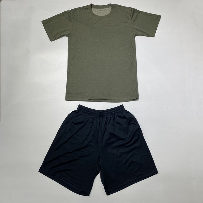 消防员体能服儿童速干短袖t恤体丅桖亲子套装男女学生军训服夏令营