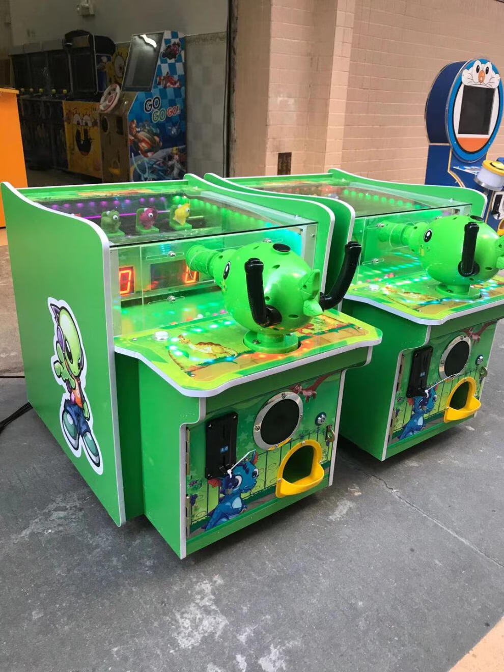 公园摆摊游戏机新款小炮手游戏机射球机儿童射击机地摊机夜市摆摊游戏