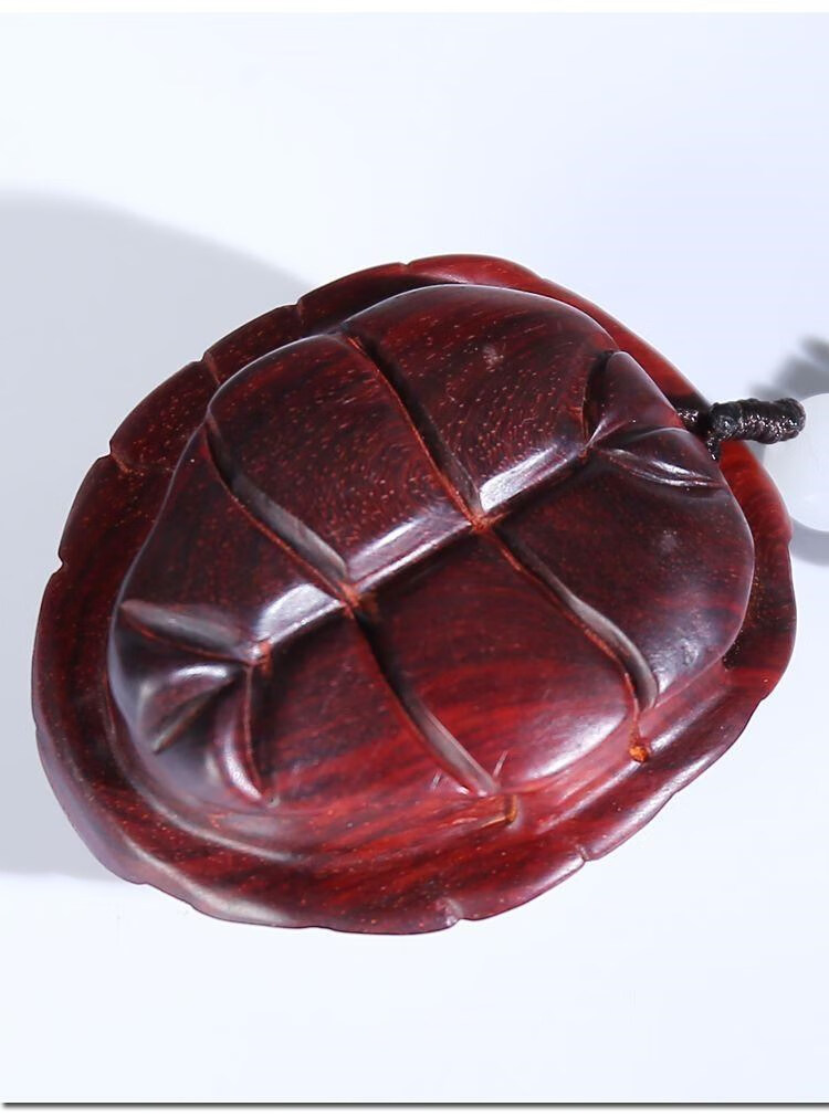 苏小白 富甲天下盘玩龟甲手把件龟壳文玩男汽车钥匙挂件把玩 鳄龟