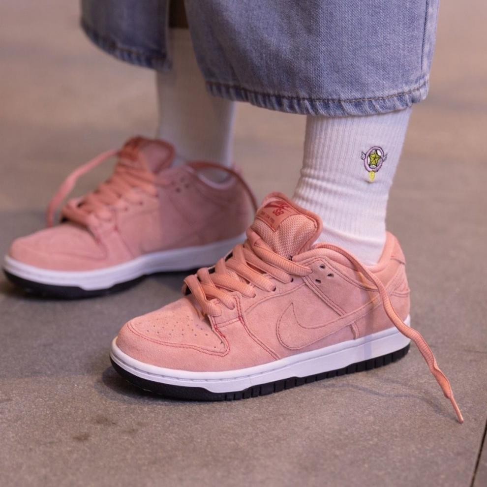 nike耐克sbdunklowpinkpig粉猪黑白熊猫黑紫男女低帮情侣休闲板鞋