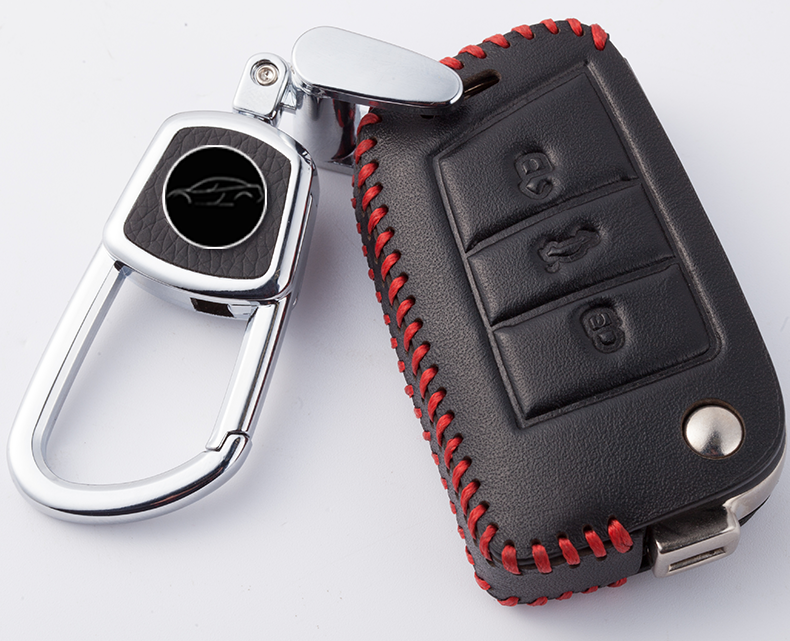 迈腾钥匙包2020款2019真皮汽车钥匙套扣大众b8专用保护套一键启动