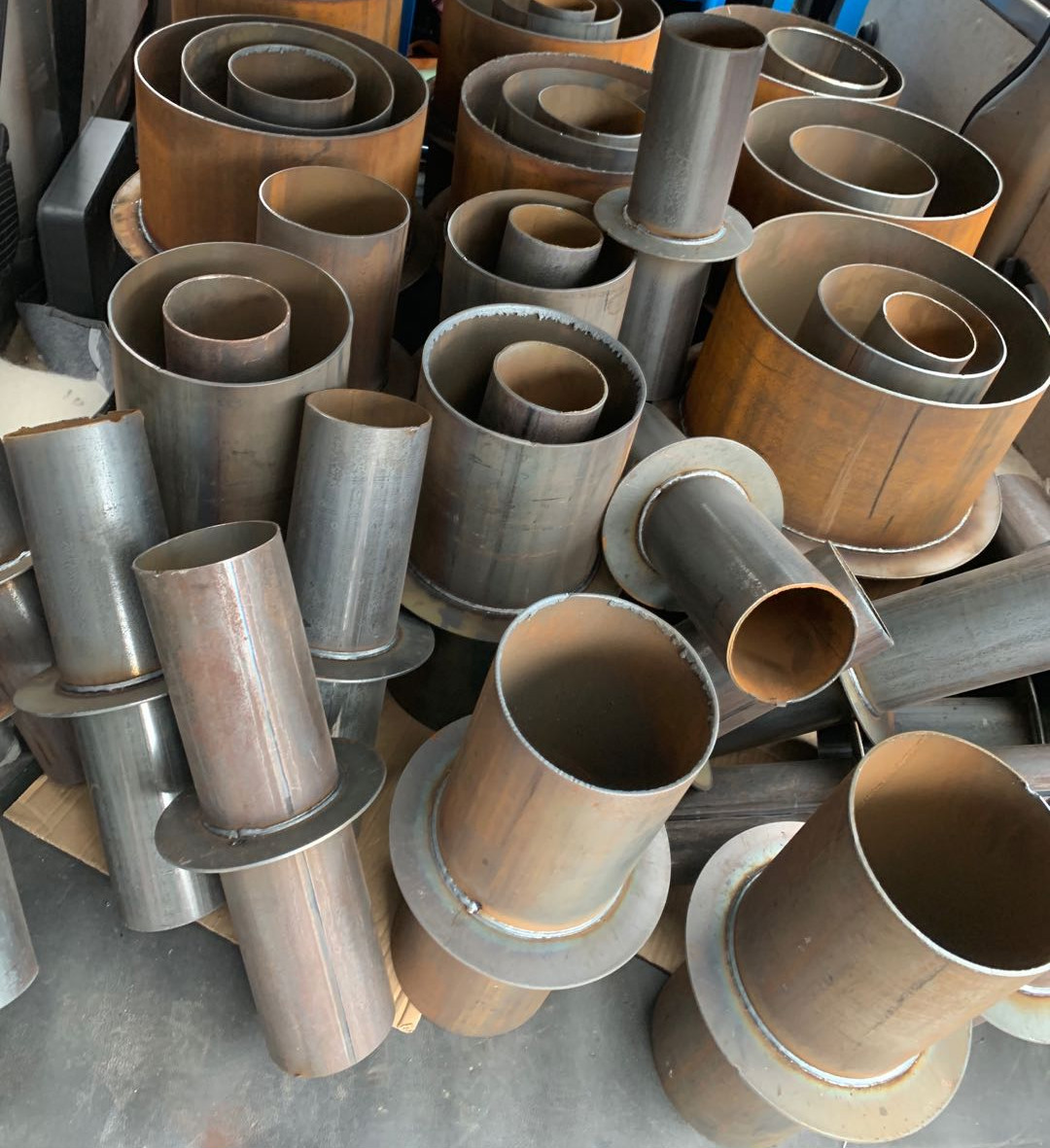 预埋套管防水套管刚性防水穿墙套管钢制楼层预埋人防通风止水环套管