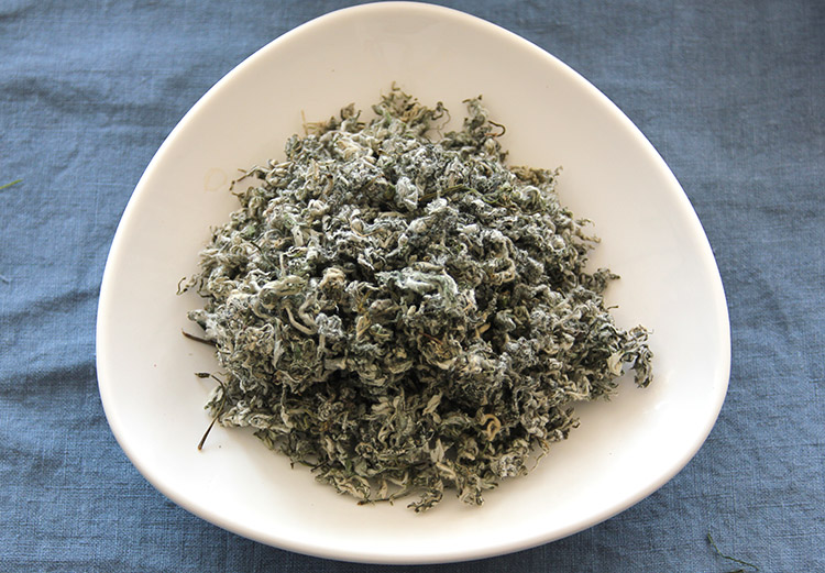 艾叶茶可食用艾草茶艾蒿茶艾茶泡茶女性养生茶【图片