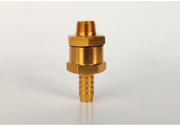 货车淋水器止回阀货车滴水刹车淋水器配件回水单向阀淋水阀门 两头