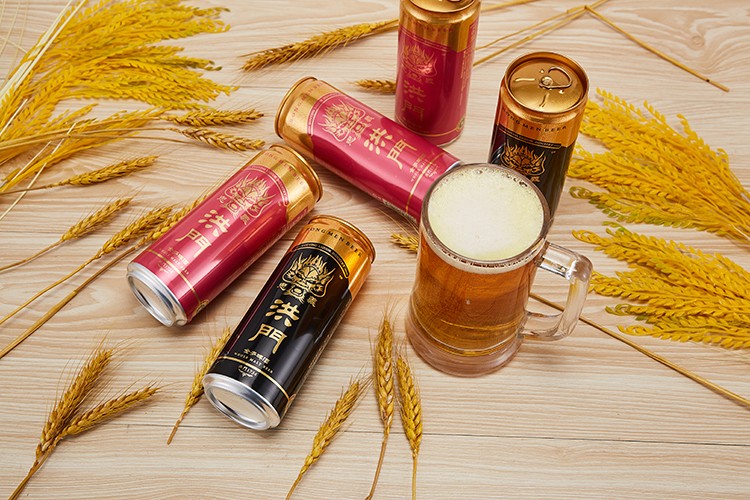 忠义洪门精酿全麦啤酒 330ml 大罐整箱装 精啤黑8罐装-原麦浓度11.