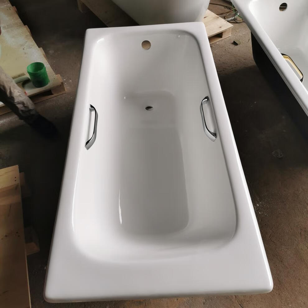 7米小户型铸铁搪瓷浴缸 白色丹丽出口款 运费额外算 1.