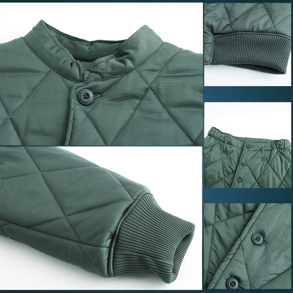 警辅服装执勤服真品7寒区军绿色棉衣棉袄冬季松枝绿单上衣短款棉衣裤
