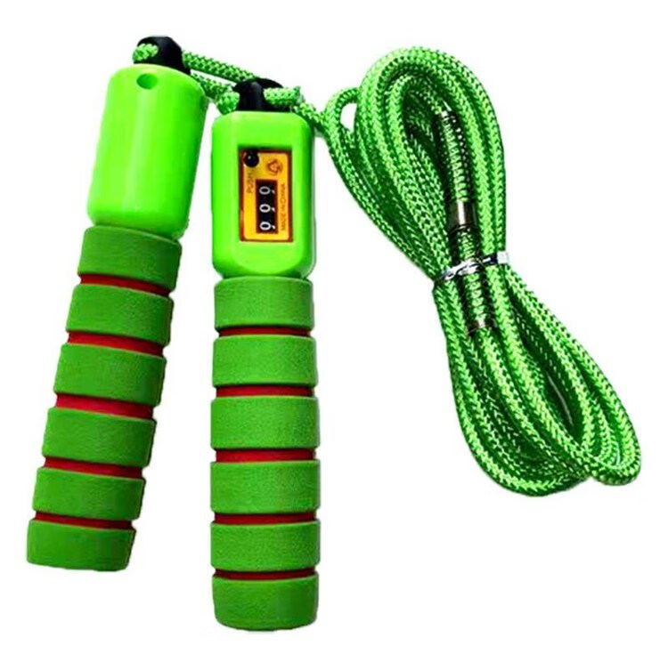 跳绳成人尼龙跳绳 减肥燃脂跳绳神器沙式拳击竞速专业跳绳 尼龙跳绳