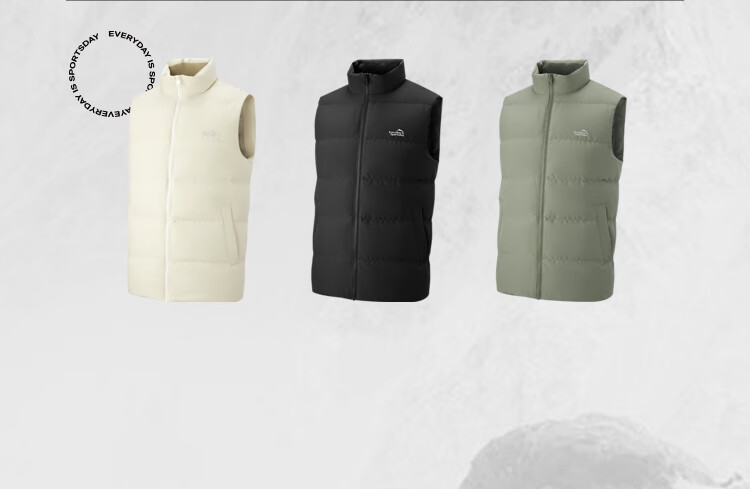 HLA Lightweight Down Vest Men Urban Outdoor Sports Jacket New Year Edition 4
