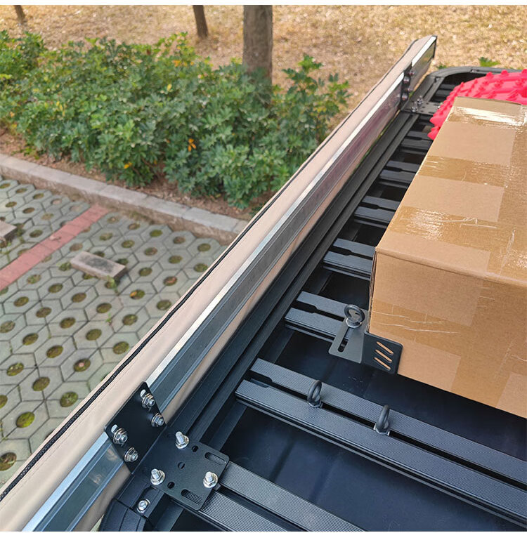 aw车顶行李架配件工兵铲铁锹固定支架脱困板固定器猴爬杆固定支架 1米