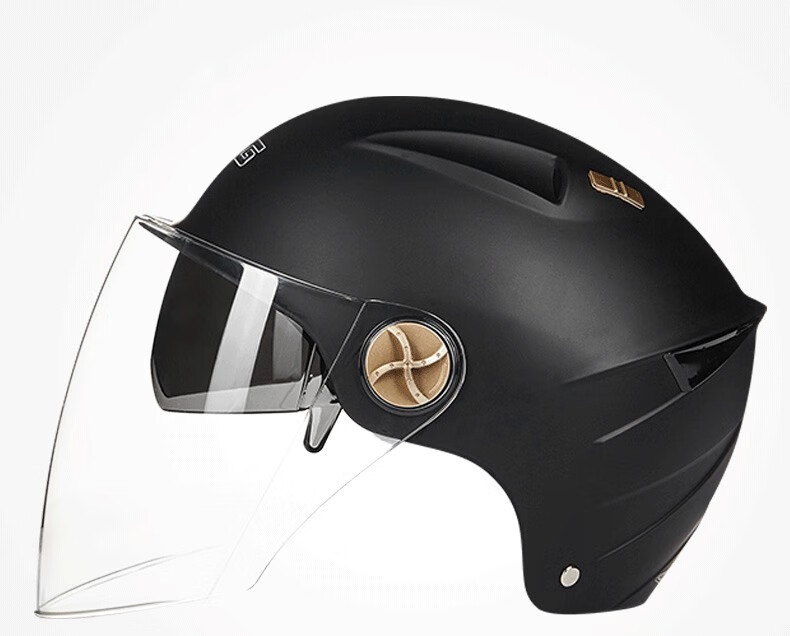 洛克兄弟同款骑行头盔dfg电瓶电动车头盔灰夏季男女士半盔四季通用