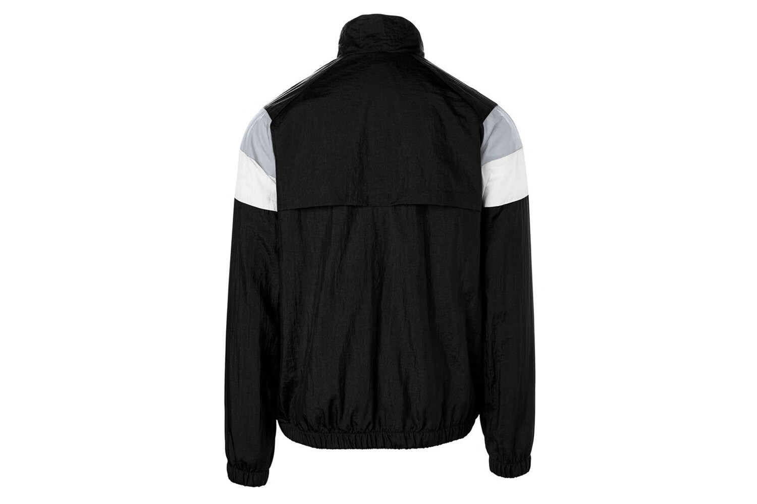 美版champion冠军复古撞色拼接拉链男女情侣潮牌外套教练夹克 蓝白红