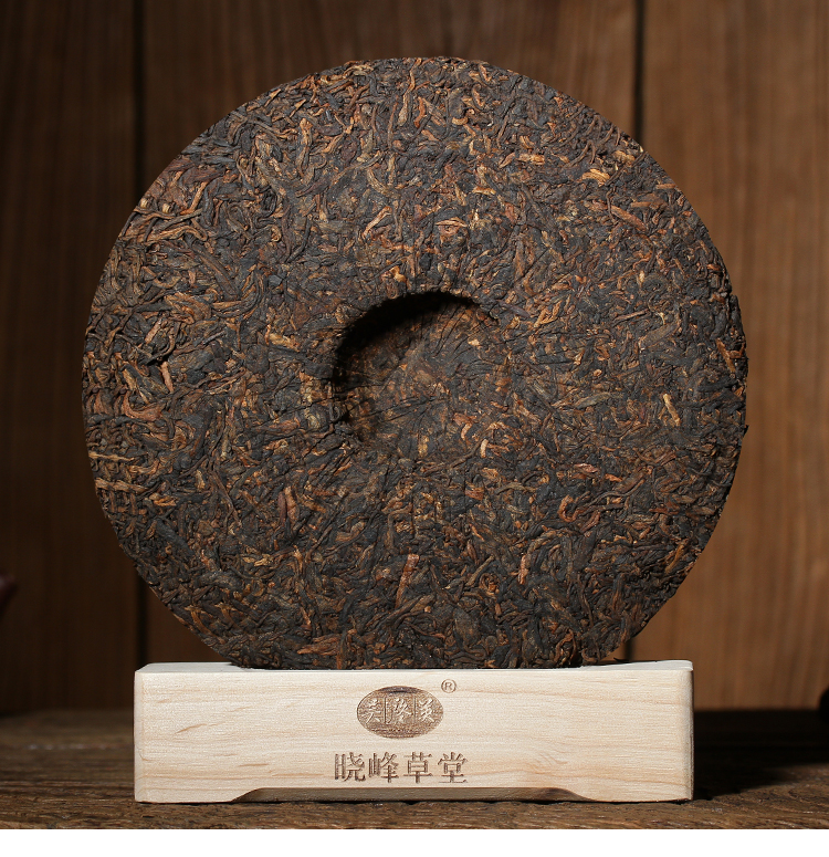 吴启英(wuqiying) 云南普洱临沧高山古树茶纯料陈年窖藏观照熟茶2015