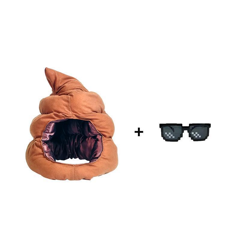 小潮院长便便头套可爱搞怪屎粑粑保暖沙雕礼物大便抖音搞笑卡通生日大