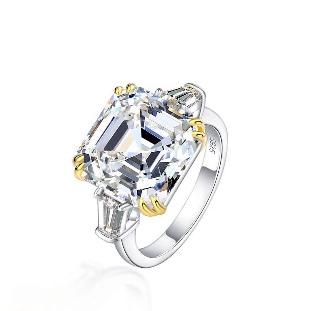 玛莎梅拉高端品牌珠欧美方形戒指女女戒百搭轻奢经大气首饰时尚饰品