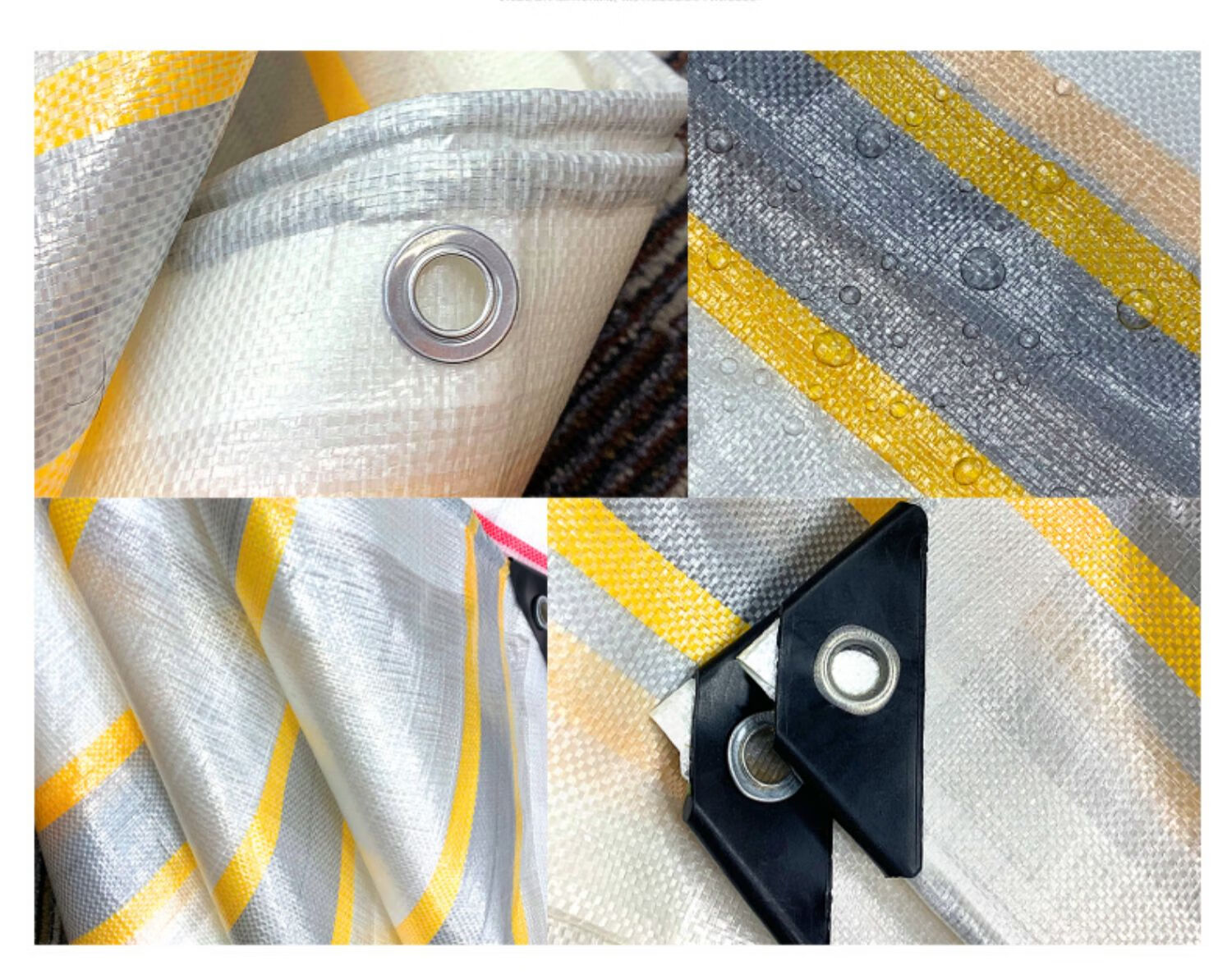 金潮篷布超轻防雨布防水布加厚货车篷布金色防晒防潮遮阳遮雨棚布户外