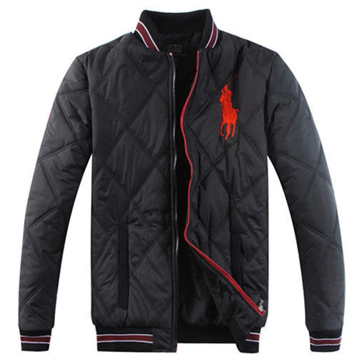 美国国际品牌保罗秋冬季衫夹克 男士休闲宽松大码棉服加厚保暖立领