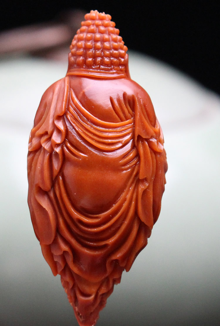 艾美福大日如来佛橄榄核单籽吊坠佛头苏工核雕纯手工雕刻大籽文玩橄榄