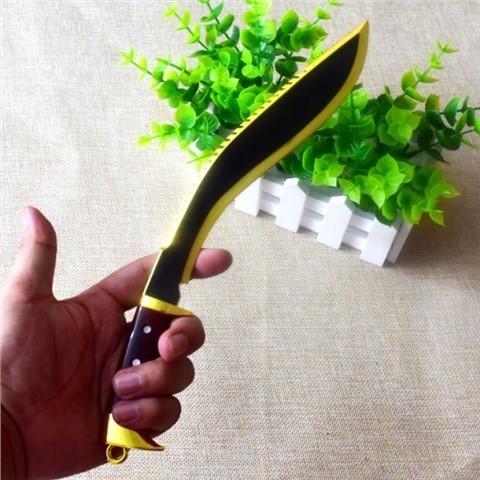 尼泊尔军弯刀户外 玩具周边战龙尼泊尔军刃未开刃大号30cm模型 30cm