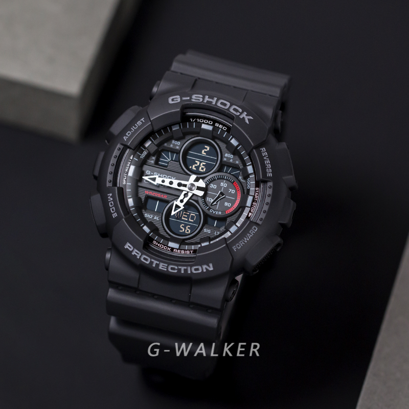 casio卡西欧 海外代购g-shock电子表ga-110-1b时尚运动防水手表男 110