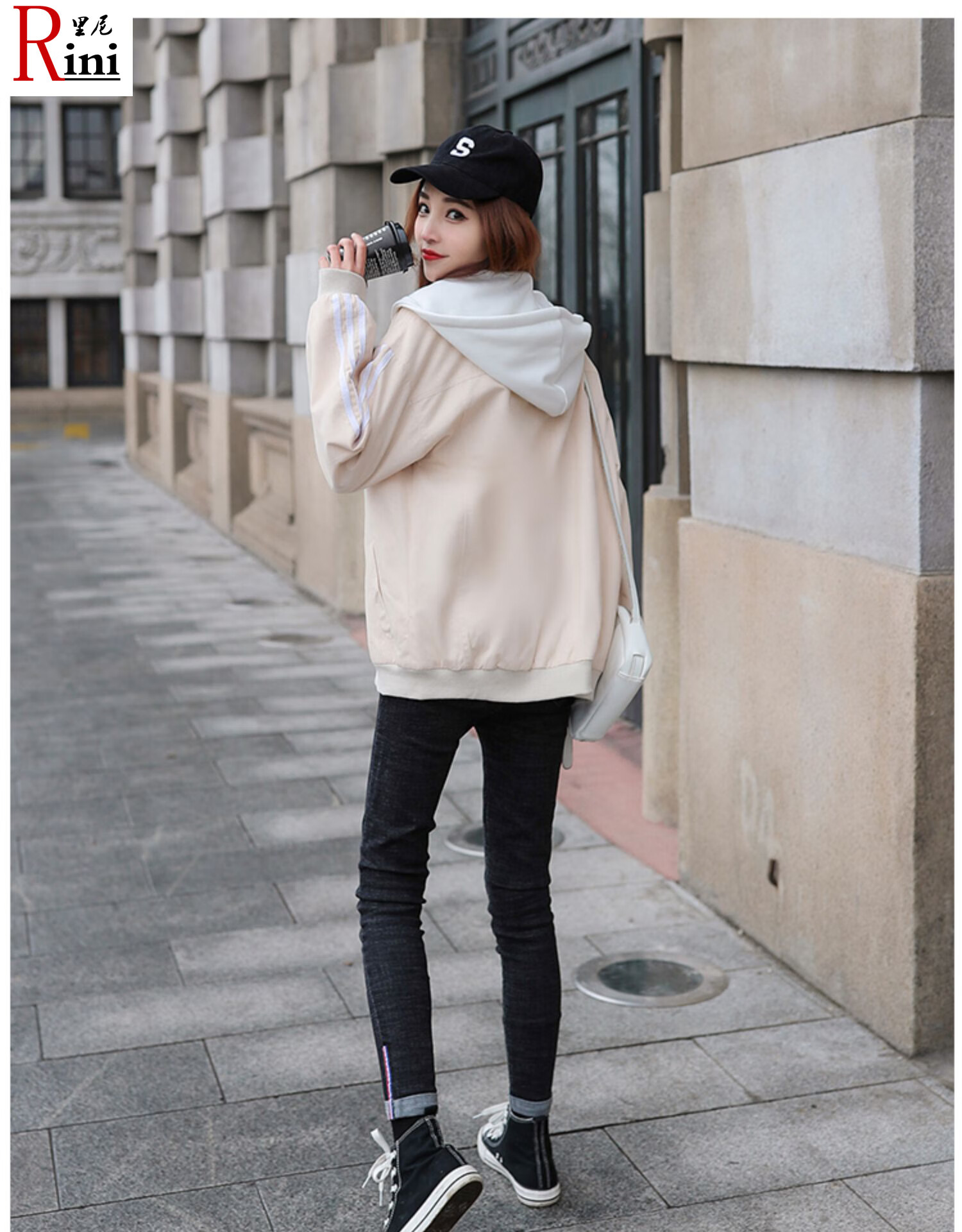 少女学生女生装秋衣女外套2019新款宽松韩版初中高中学生秋装时尚休闲