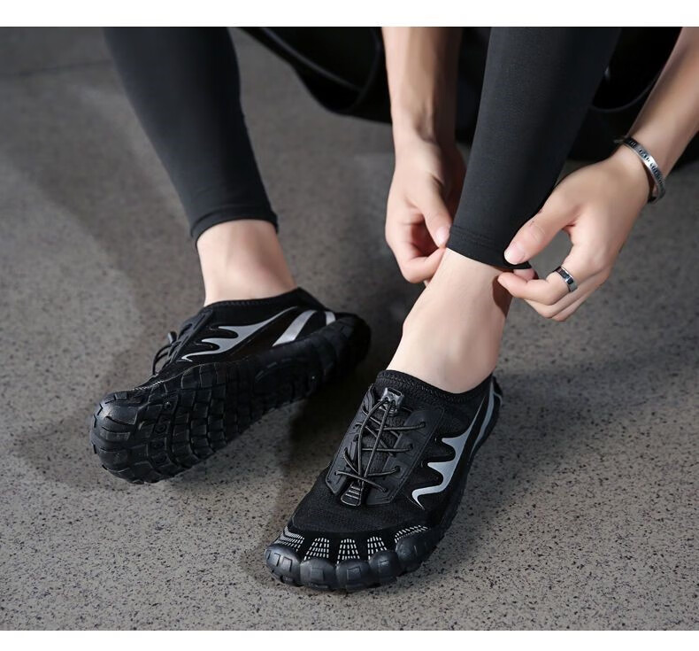 唯日跳绳鞋减震软底跑步机专用鞋男女室内运动鞋无声跳操深蹲健身鞋子