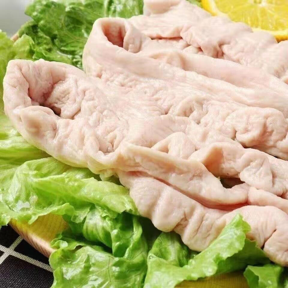 新鲜猪大肠黑猪大肠猪肝新鲜猪肝大肠头 2斤新鲜猪大肠【图片 价格