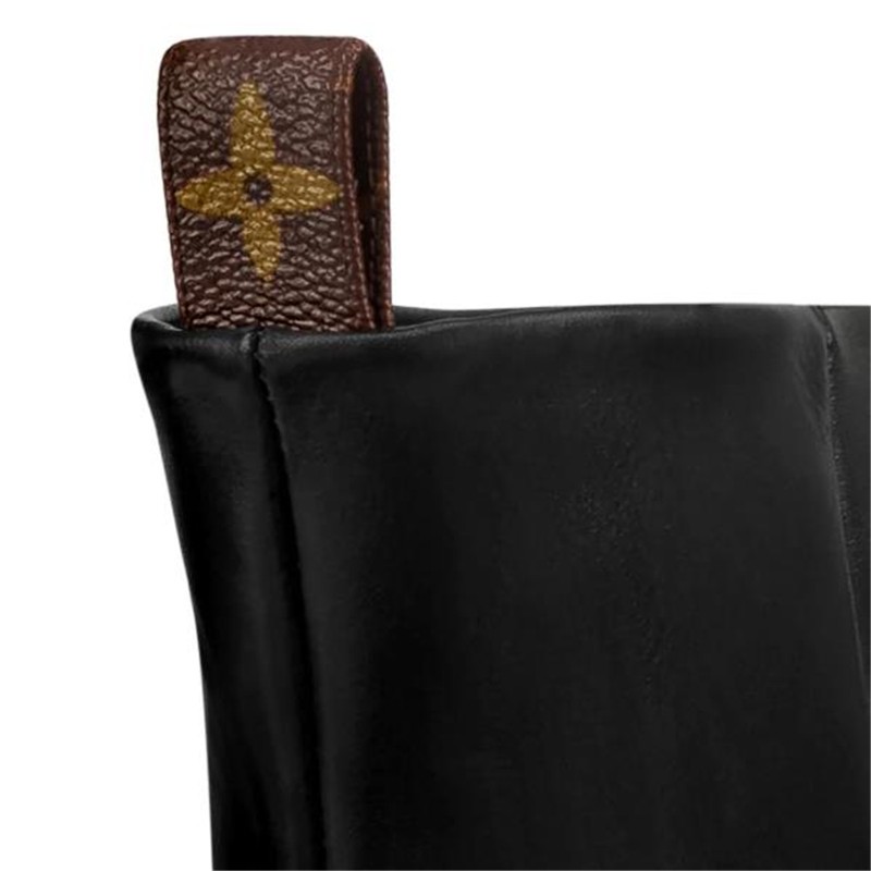 孔雀翎lv路易威登女鞋及踝靴点缀孔眼时尚马蹄铁形扣设计1a5suo 39