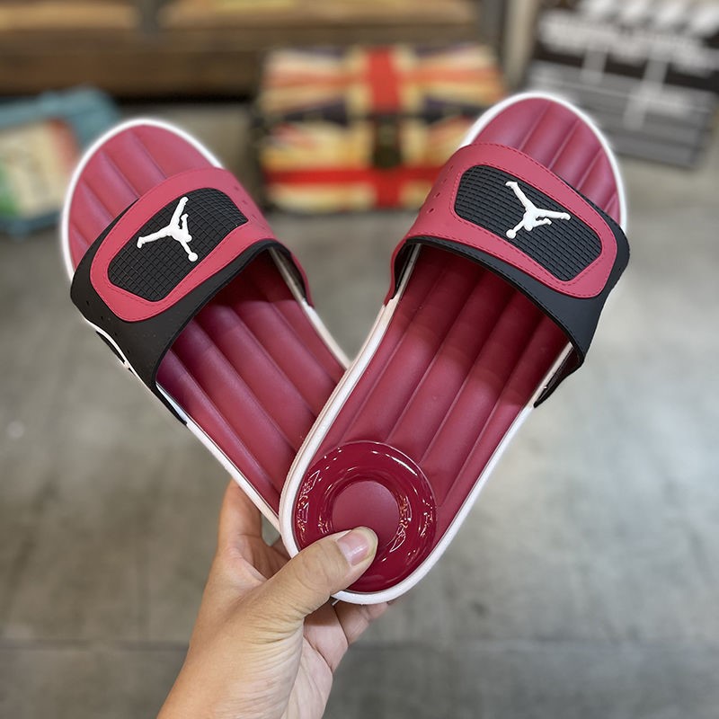 南极人nanjiren 潮牌飞人拖鞋男夏季室内外穿防水防滑气垫底舒适男士