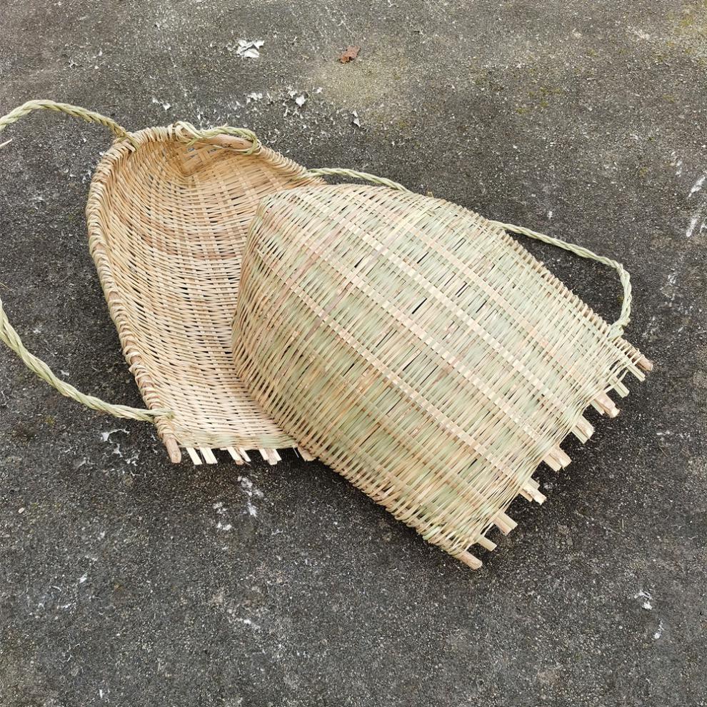 农用建筑挑泥沙簸箕竹编撮箕农用挑土挑泥沙箢箕粪箕坑篼畚箕戳箕簸箕
