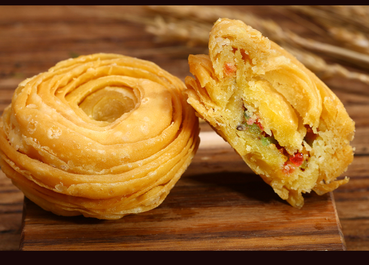 春申府大救驾 安徽寿县特产黄糕点千层酥 月饼零食点心精品礼盒装 青