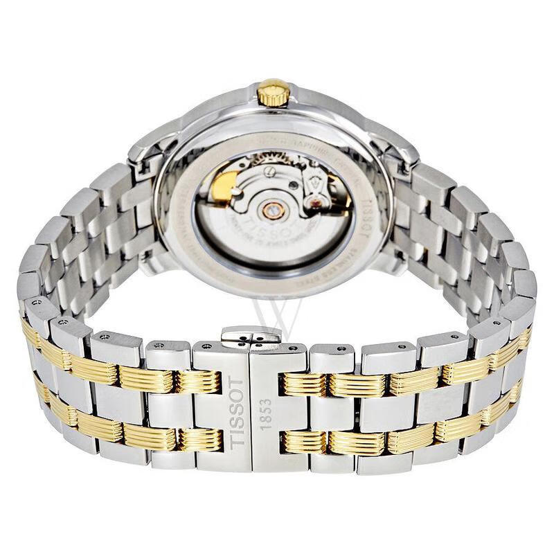 天梭(tissot) 美国直邮 恒意系列automatic iii 时尚商务钢带自动机械
