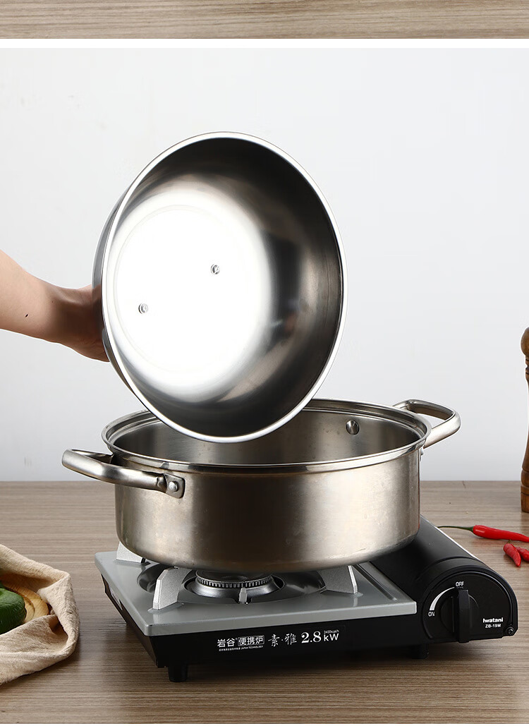 304不锈钢炒锅盖加高拱形老式圆形炒菜锅盖铁锅盖炒鼎盖大锅盖子 304