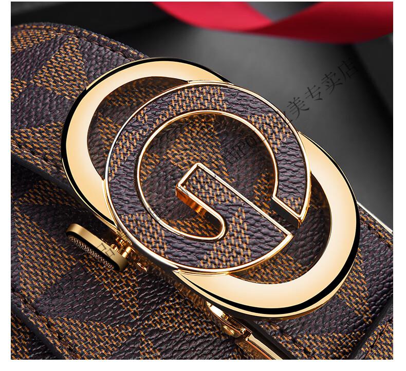 polo 奢侈品牌男士皮带真皮自动扣休闲商务时尚高端牛皮中年牌子腰带