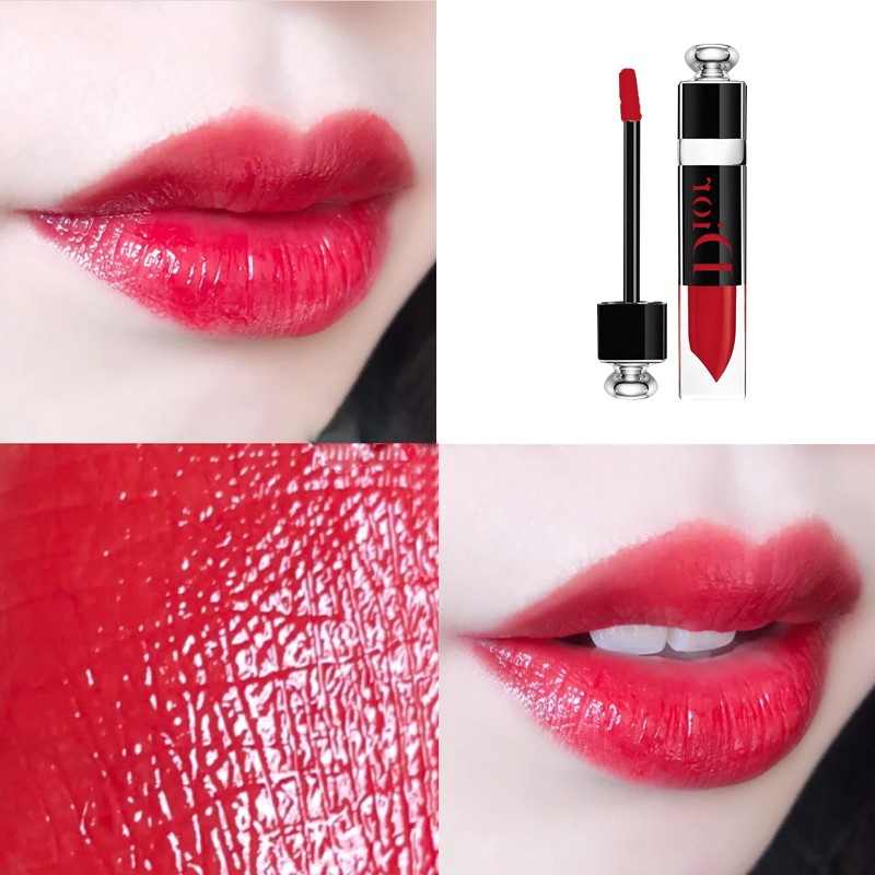 迪奥dior迪奥唇釉421奶茶色口红858水红色预售
