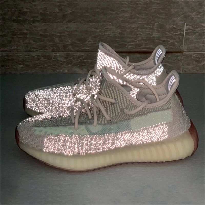 350 v2 boost侃爷椰子运动鞋跑鞋 ef2367 fw5317 冰蓝满天星 反光版